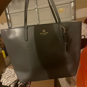 Gray Kate Spade Tote